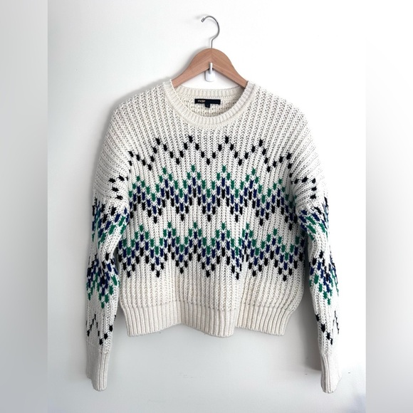 MAJE Massimo Zig-Zag Sweater - Picture 5 of 10